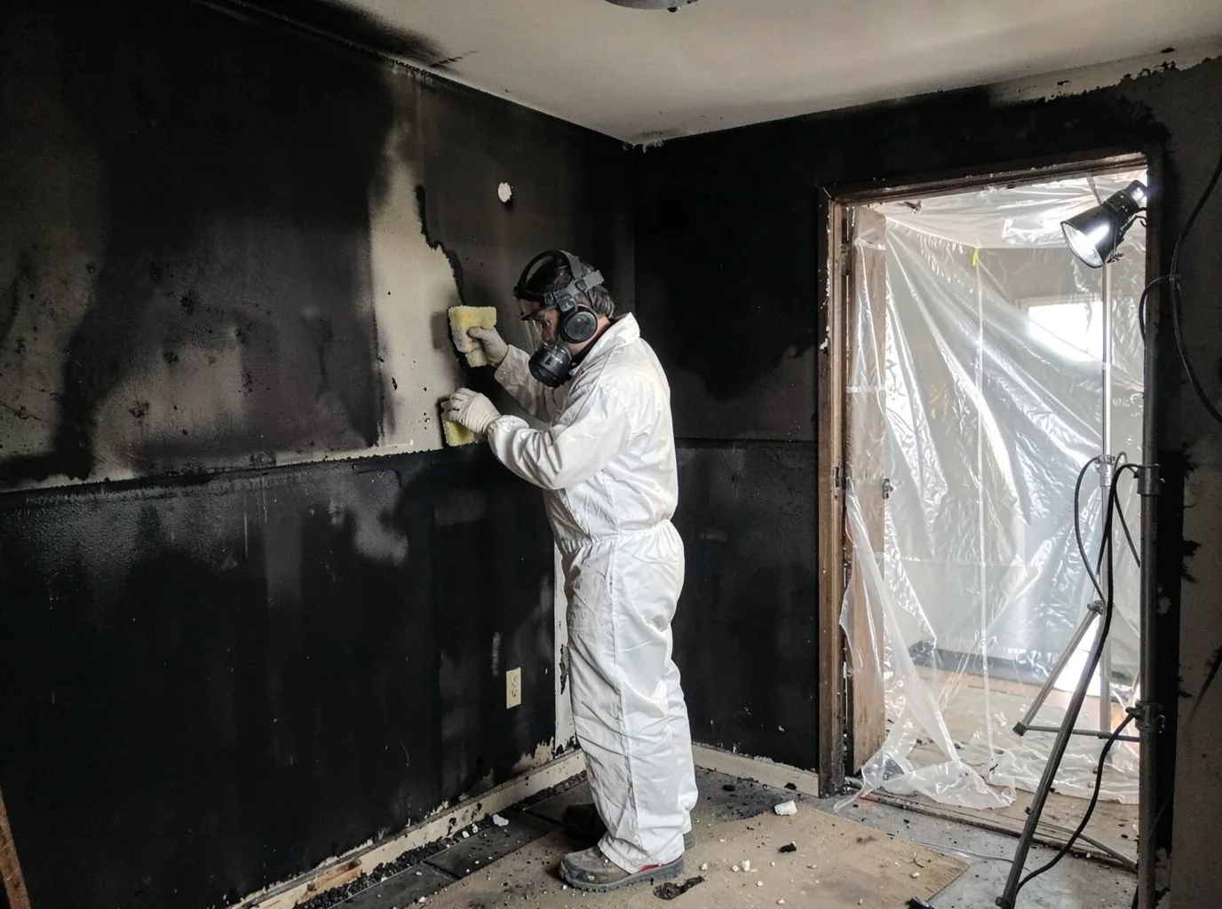 Fire Damage Restoration company in Evans, LA
